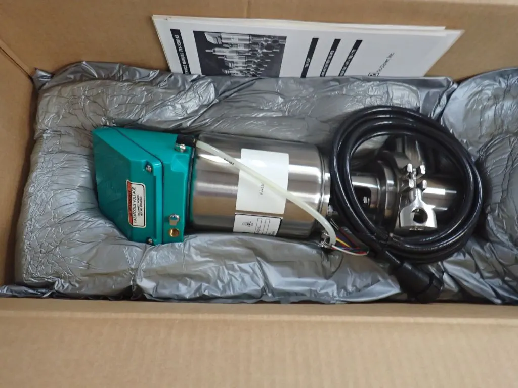 Lot of (2) Alfa 762 Tri Clover Air Operated Valves