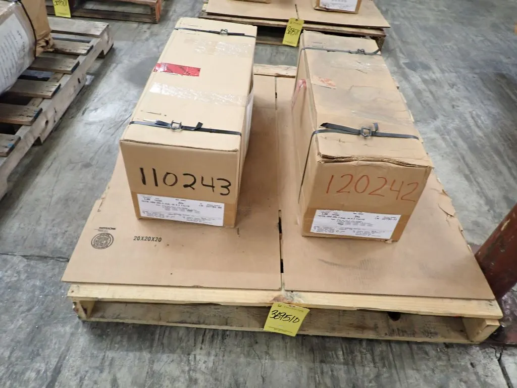 Lot of (2) Alfa 761 Tri Clover Air Operated Valves
