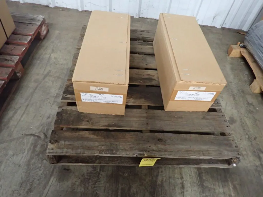 Lot of (2) Alfa 761 Tri Clover Air Operated Valves