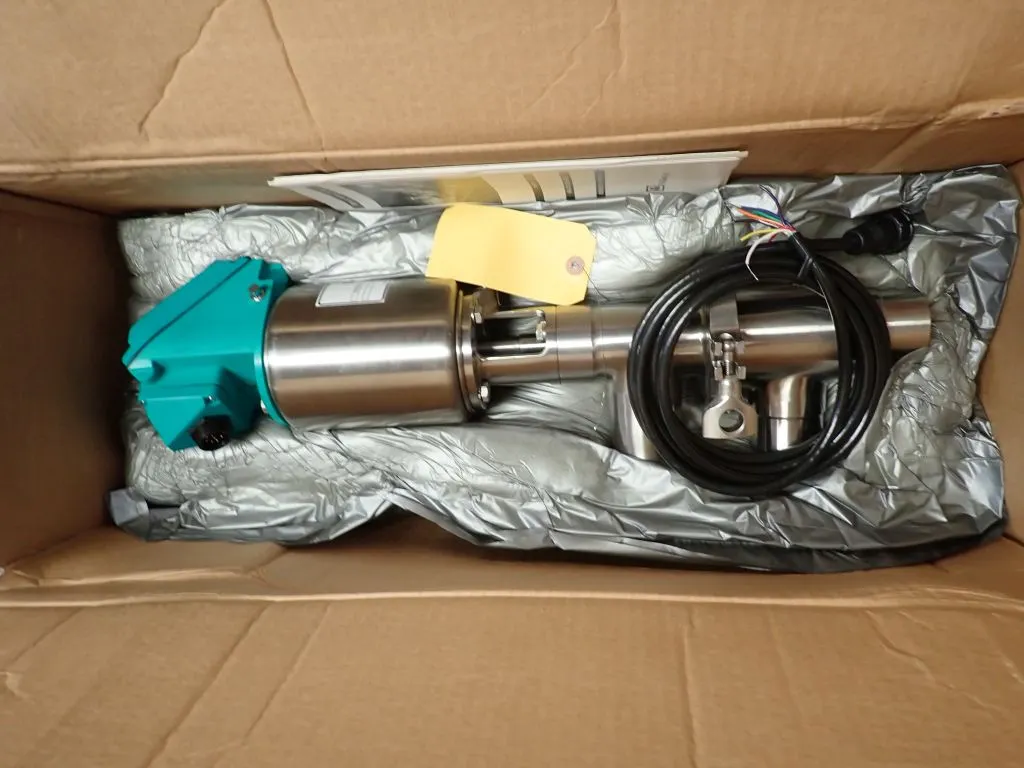 Lot of (2) Alfa 761 Tri Clover Air Operated Valves