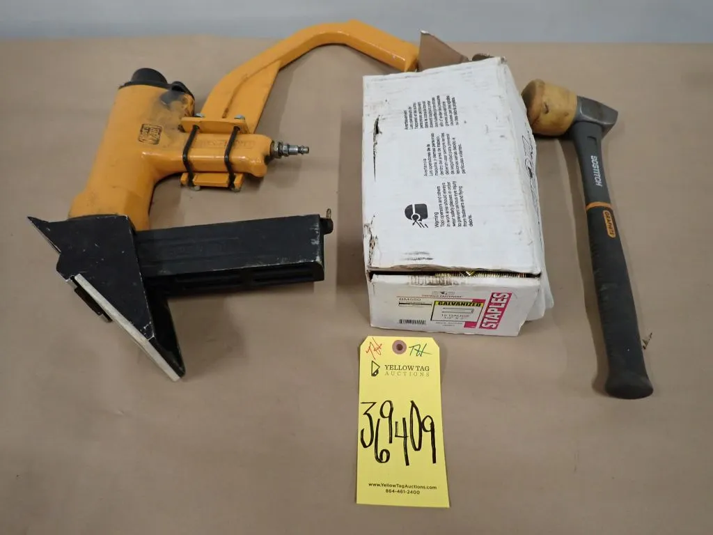Bostitch Pneumatic Hardwood Flooring Nailer/Stapler