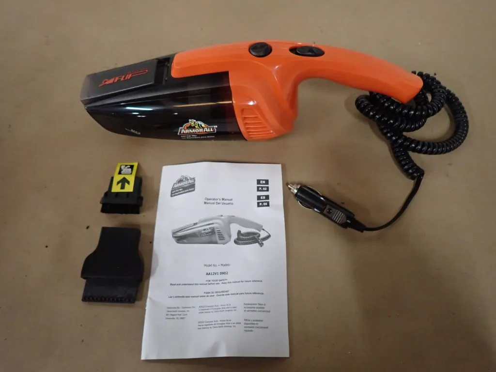 Armor All Wet and Dry 12V Car Vacuum