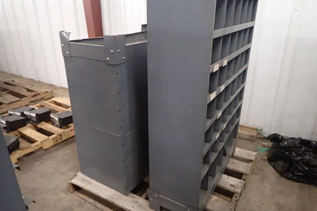 Lot of (2) Industrial Mini Drawer Cabinets