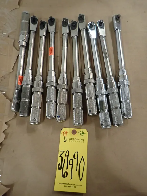 Lot of Assorted Precision Instruments Torque Wrenches