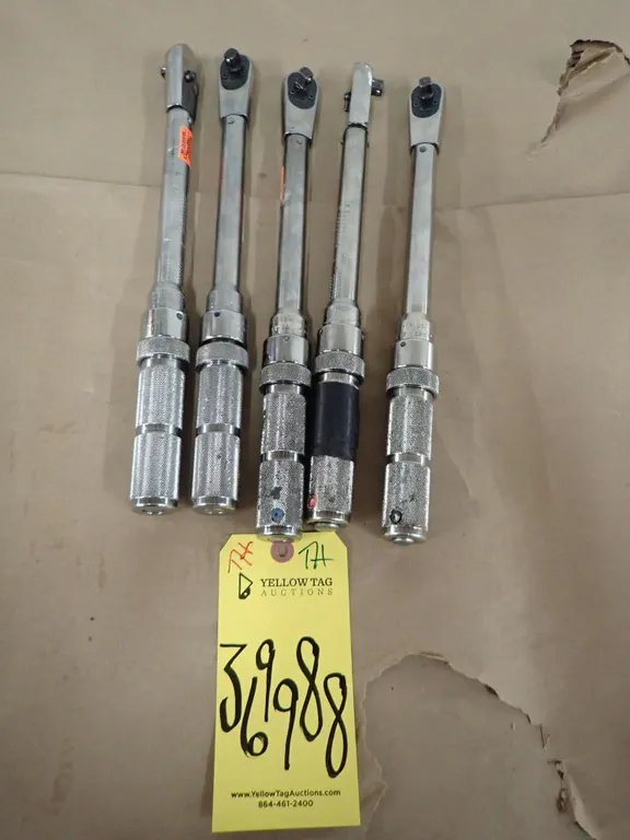 Lot of Assorted Precision Instruments Torque Wrenches