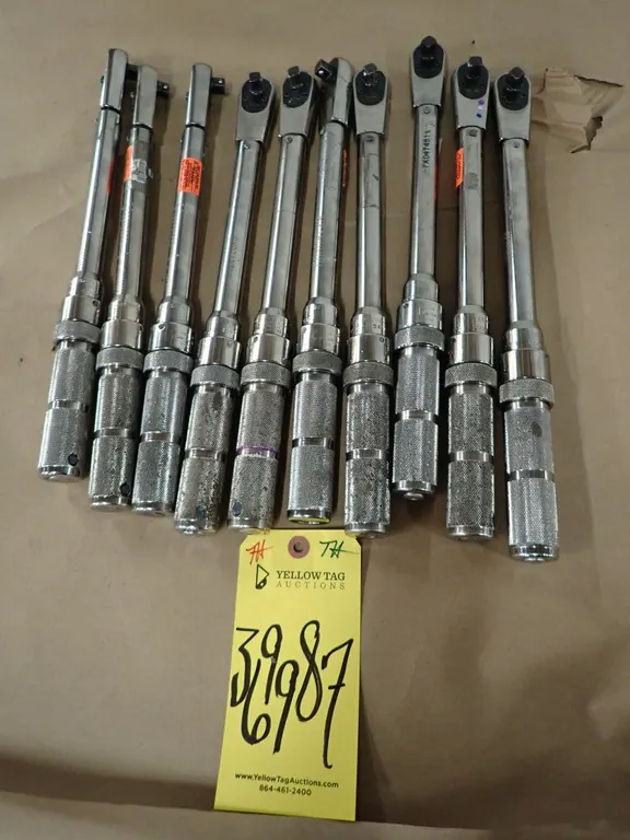 Lot of Assorted Precision Instruments Torque Wrenches