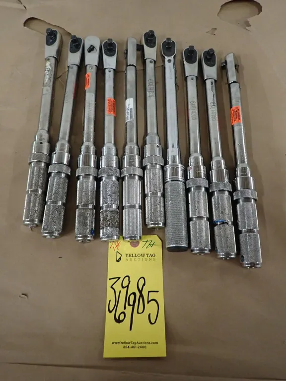 Lot of Assorted Precision Instruments Torque Wrenches