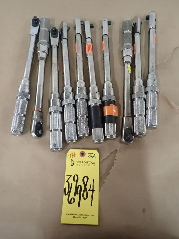 Lot of Assorted Precision Instruments Torque Wrenches