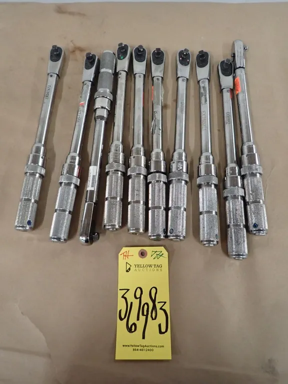 Lot of Assorted Precision Instruments Torque Wrenches