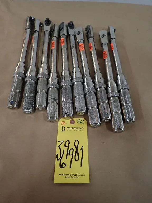 Lot of Assorted Precision Instruments Torque Wrenches