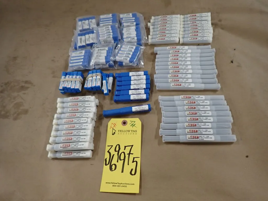 Lot of Assorted Reamers and Drill Bits