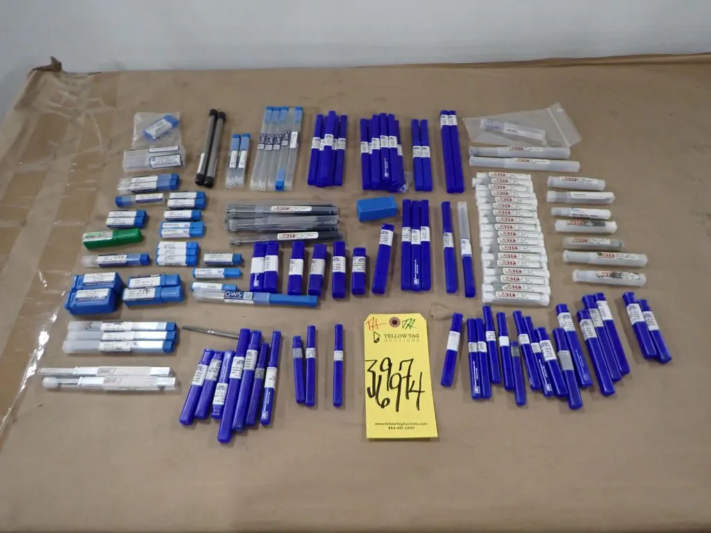 Lot of Assorted Reamers and Drill Bits