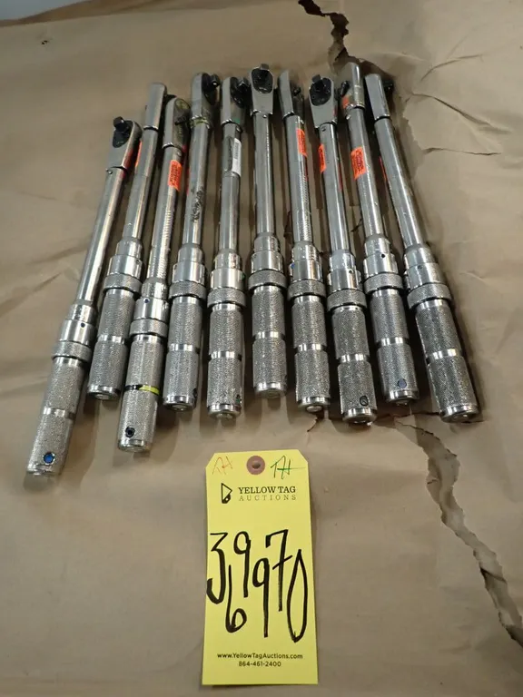Lot of Assorted Precision Instruments Torque Wrenches
