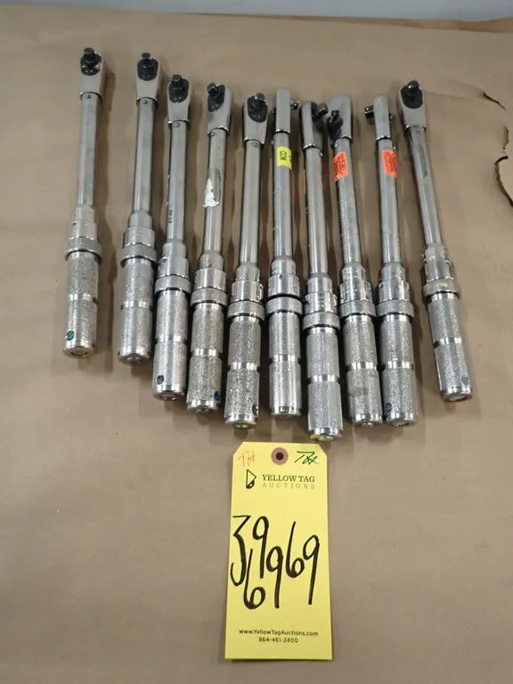 Lot of Assorted Precision Instruments Torque Wrenches