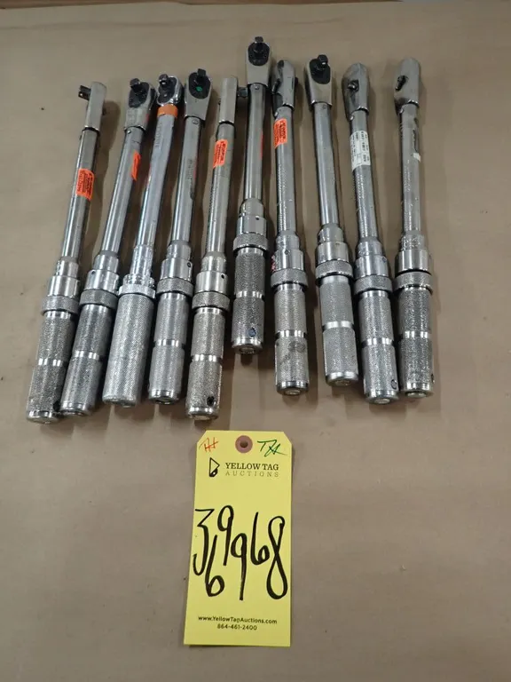 Lot of Assorted Precision Instruments Torque Wrenches