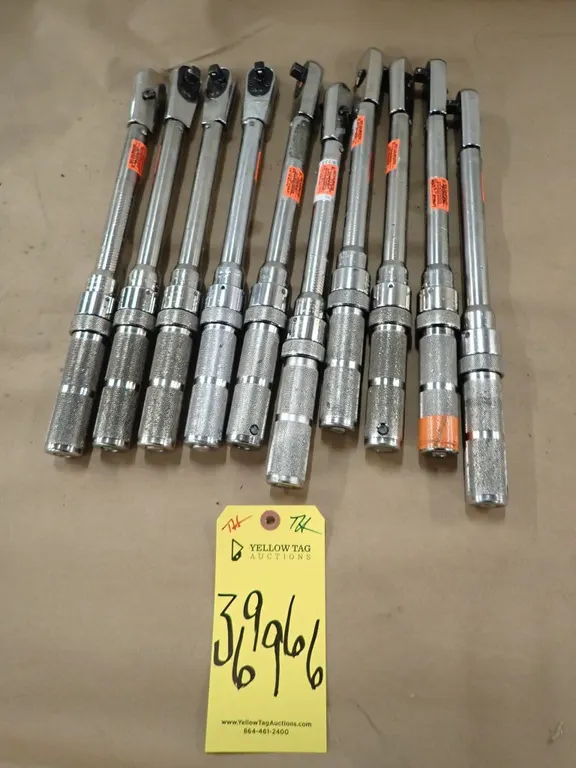 Lot of Assorted Precision Instruments Torque Wrenches