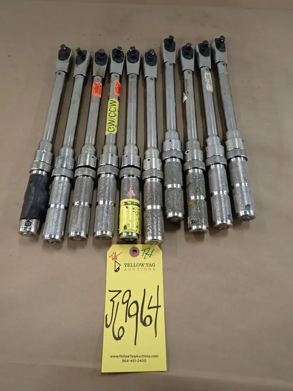 Lot of Assorted Precision Instruments Torque Wrenches