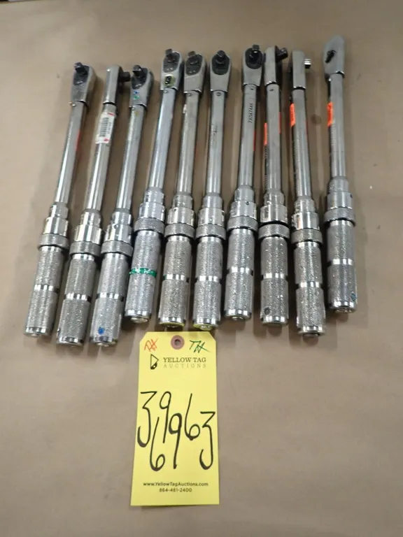 Lot of Assorted Precision Instruments Torque Wrenches