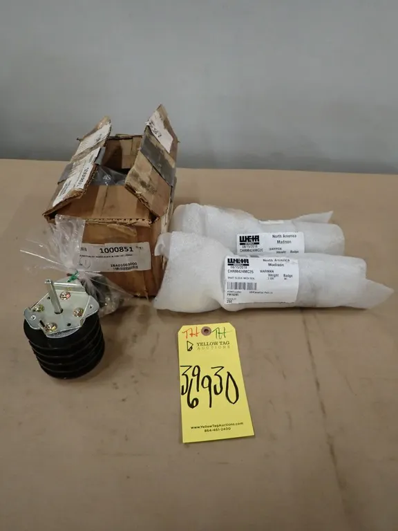 Lot of (4) Assorted Industrial Components