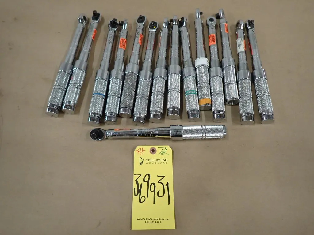 Lot of Assorted Proto Torque Wrenches