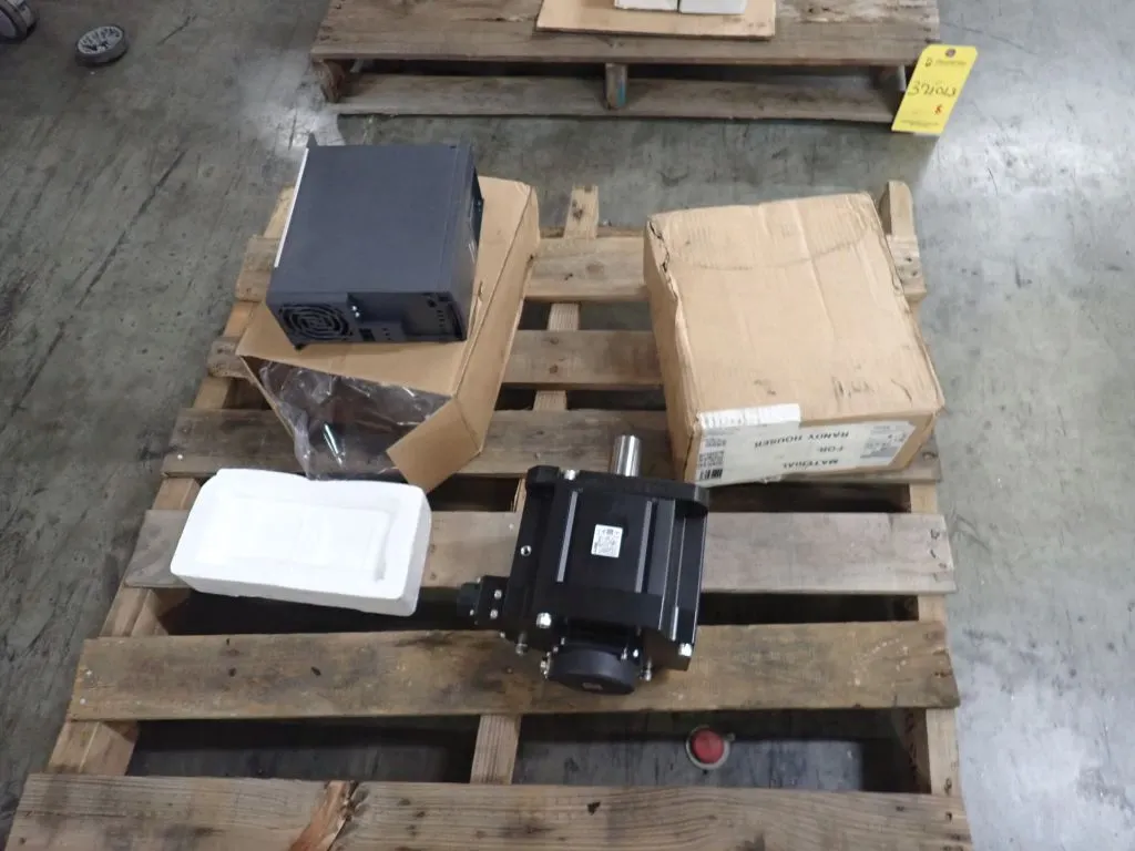 Lot of (2) Danfoss VLT Micro Drives and Mitsubishi AC Servo Motor