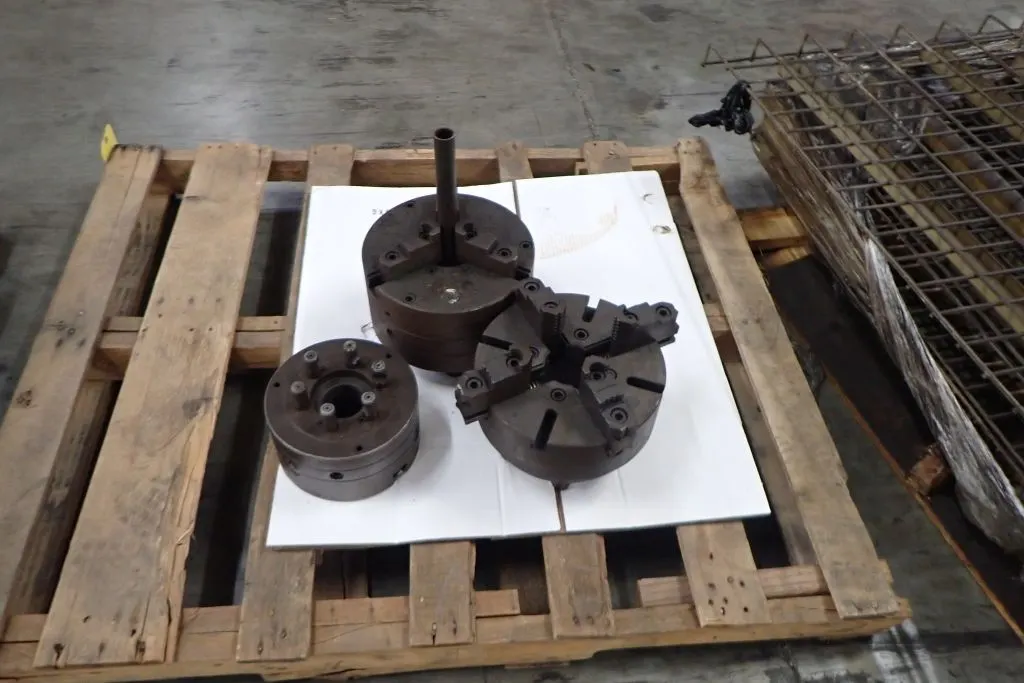 Lot of (3) Assorted CNC Chucks
