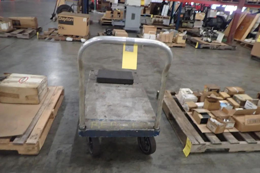 Industrial Flat Bed Push Cart