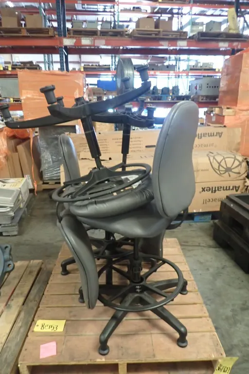 Lot of (4) Work Stools