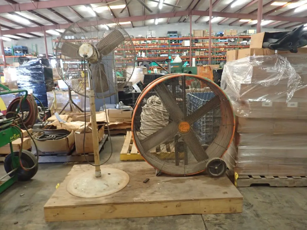 Lot of (2) Industrial Fans