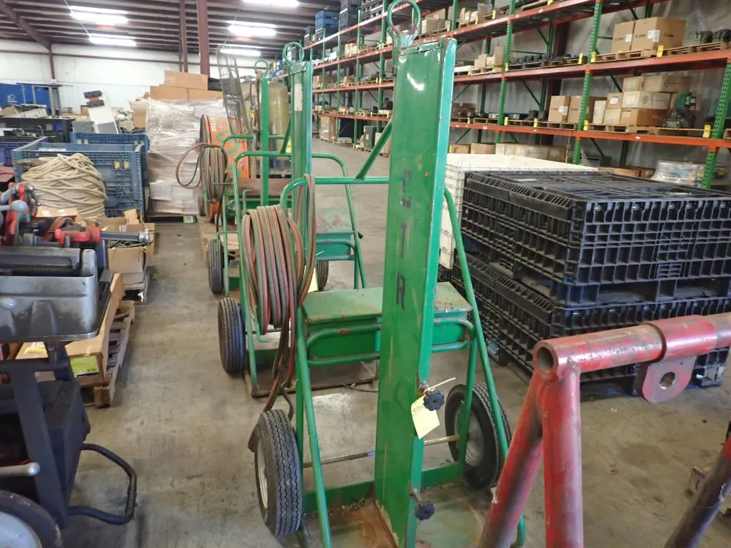 Saf T Cart Cylinder Cart with Hose