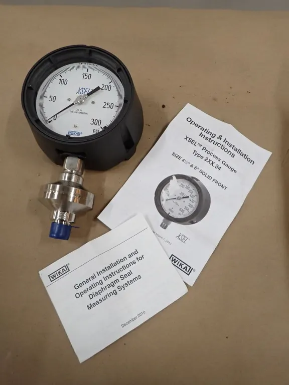 Lot of (3) Wikai Process Gauges