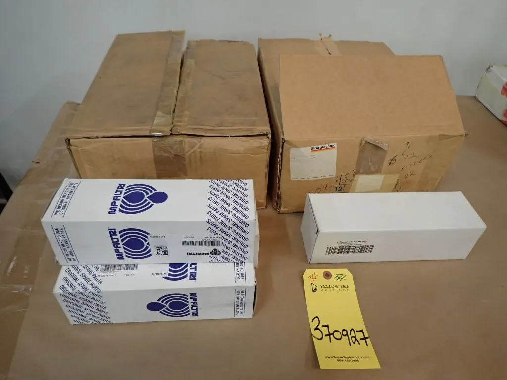 Lot of (5) Industrial Filters