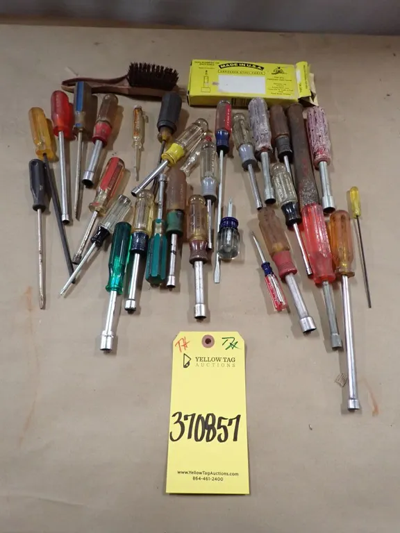 Lot of Assorted Industrial Hand Tools
