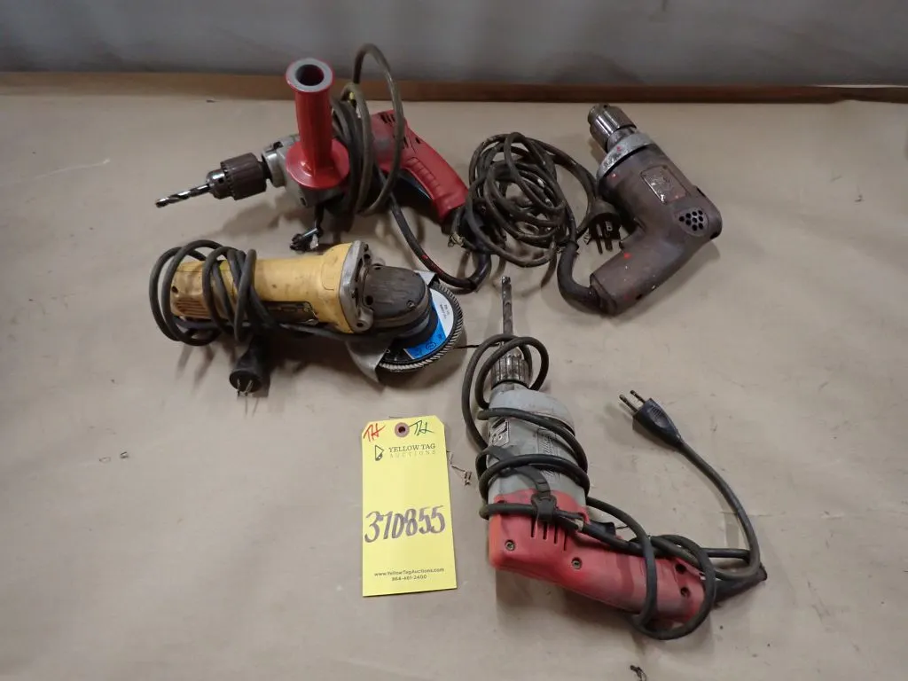 Lot of Assorted Corded Power Tools