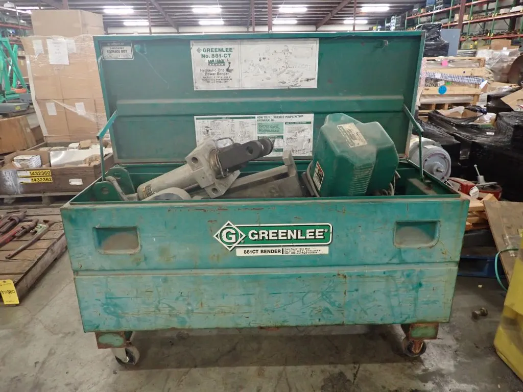Greenlee Hydraulic 881-Ct Hydraulic Power Bender Assembly