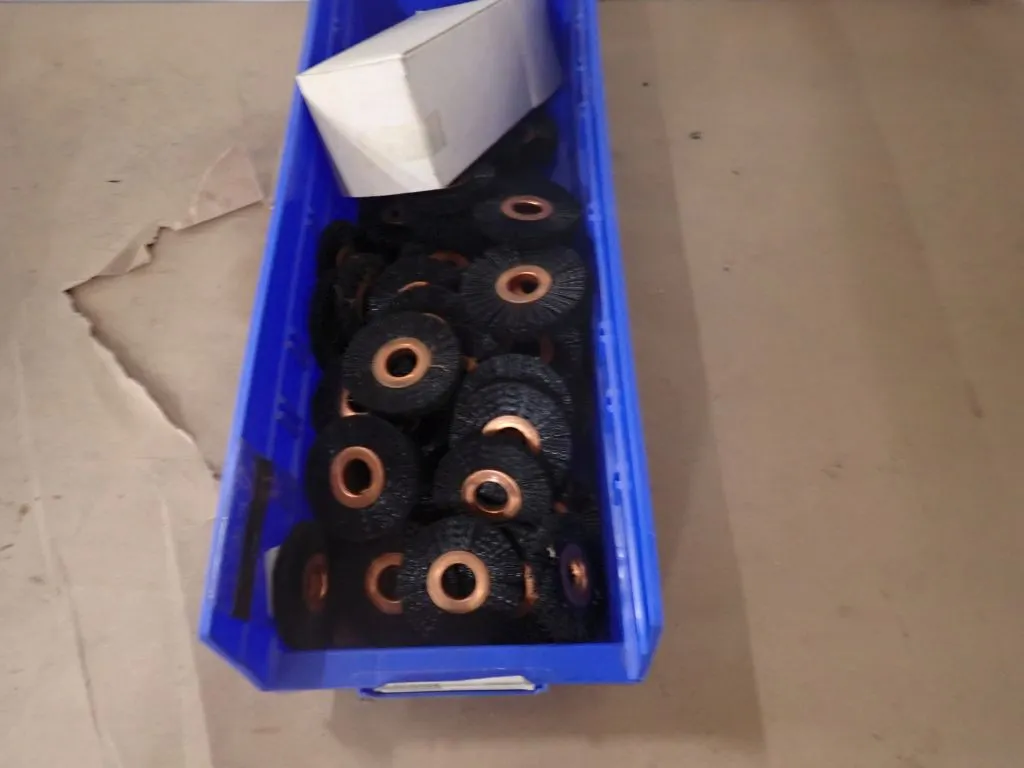 Lot of (61) Nylon Wheel Brushes