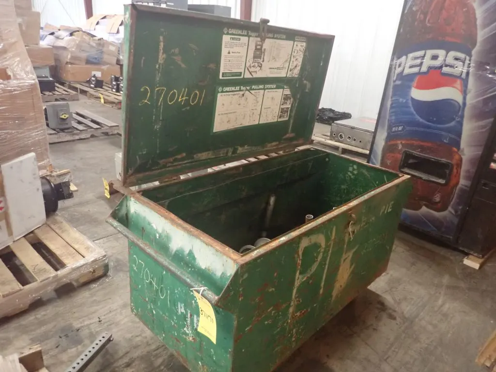 Greenlee Storage Box with Components