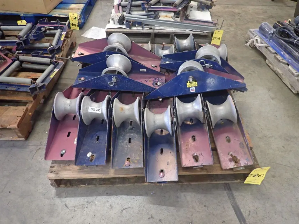Lot of (16) Current Tools Tray Type Sheaves