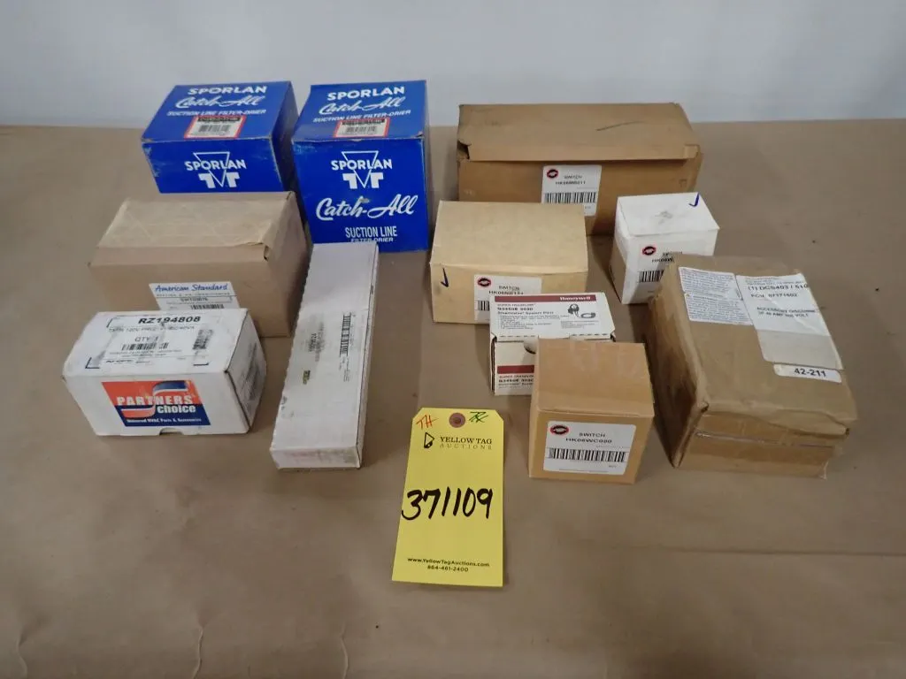 Lot of Assorted HVAC Components