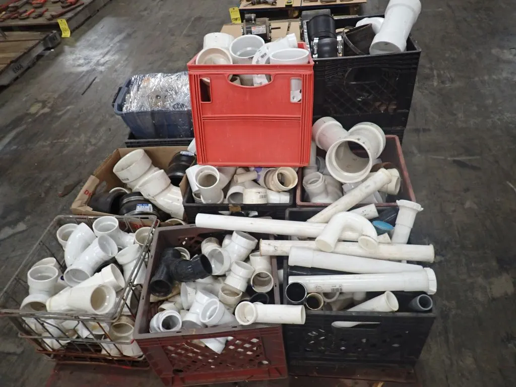 Lot of Assorted PVC Pipe