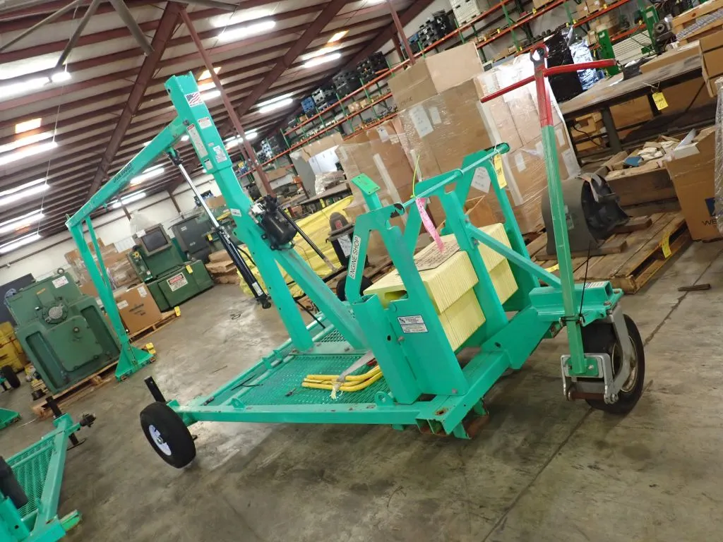 Lifeline Grabber Portable Fall Protection Crane Assembly