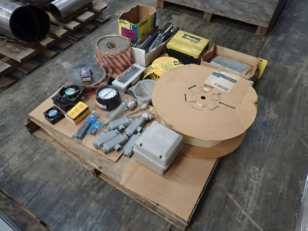 Lot of Assorted Industrial Components