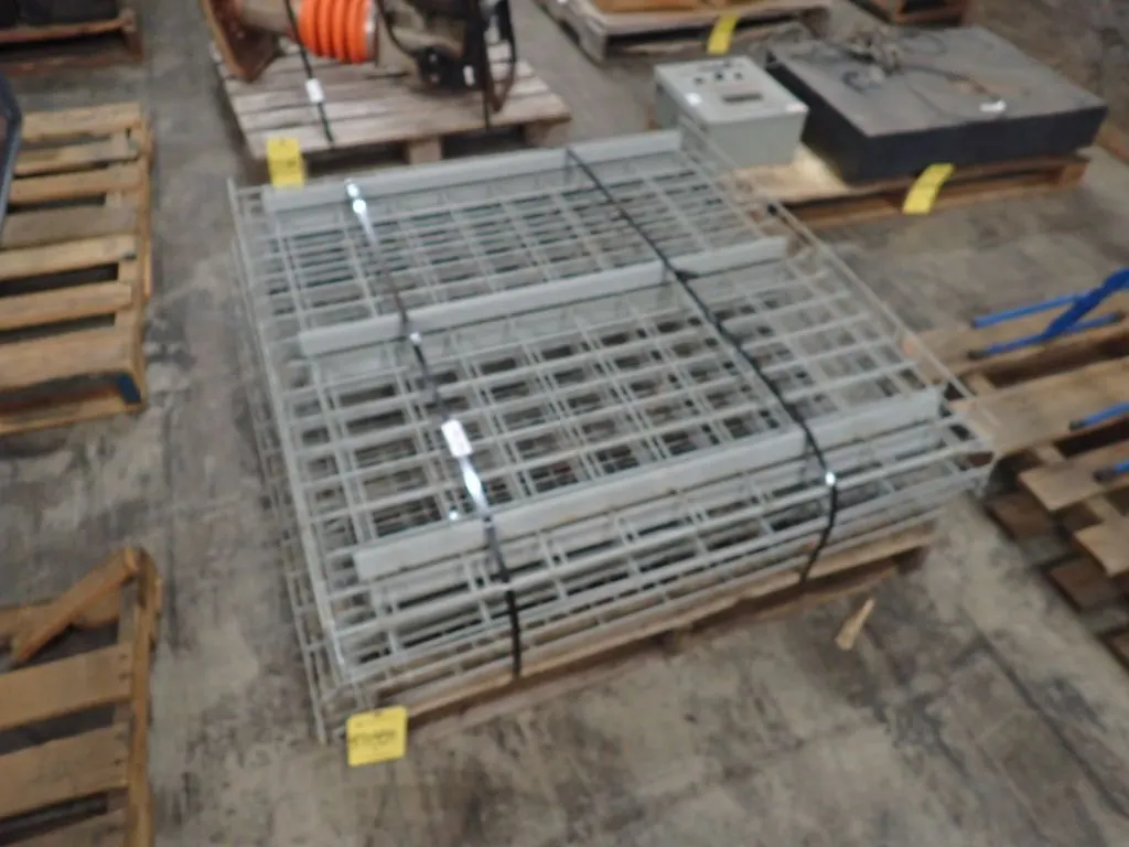 Lot of (7) Industrial Metal Deck Panels