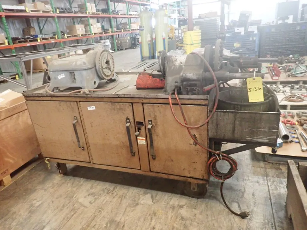 Industrial Workbench with Components