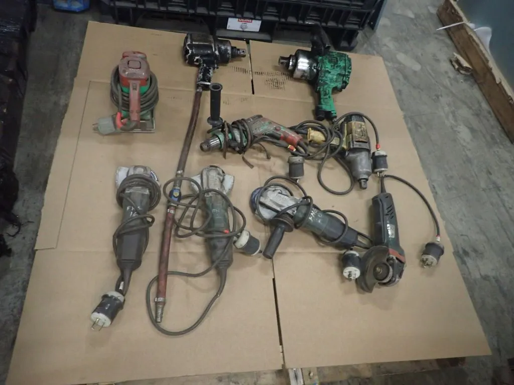 Lot of Assorted Power Tools