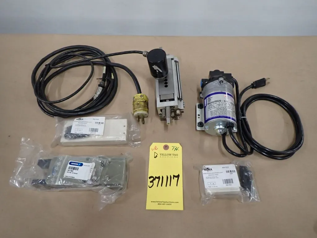 Lot of (4) Assorted Industrial Components