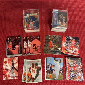 Collection of Michael Jordan Basketball Cards