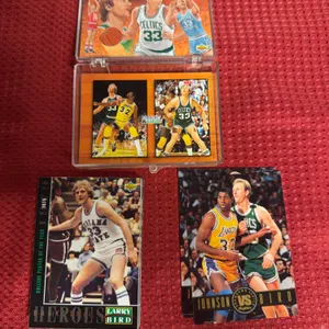 Collection  of Lary Bird Cards ￼