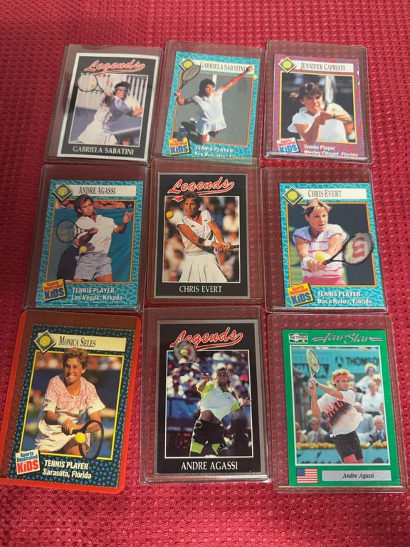 Tennis Sports Cards