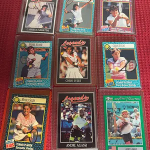 Tennis Sports Cards